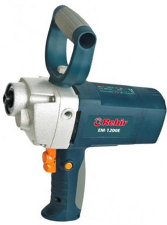 Миксер REBIR EM-1200Е  1200 Вт с насадкой диам. 120 мм 0-550 об/мин вн резьба М14  перемеш.65 л