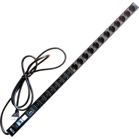 Блок розеток TWT TWT-PDVI-20C9-C0 20 розеток 3 м