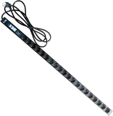 Вертикальный блок розеток, 20xSchuko, 250V, 16A, шнур 3 метра, вилка Schuko