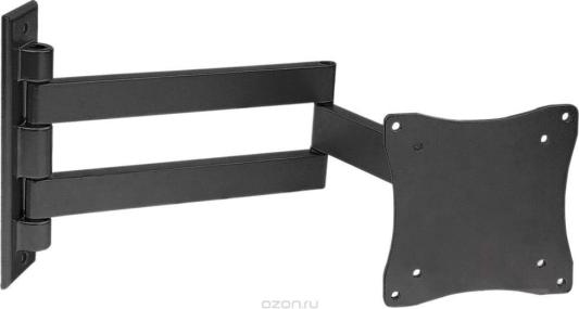 Кронштейн Arm media LCD-7101 Black для LCD/LED ТВ 15"-26", настенный, 4 степени свободы, VESA 75/100, max 15 кг