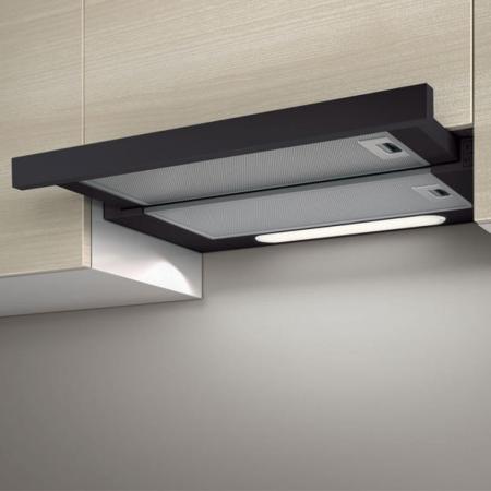 Вытяжка встраиваемая Elica Elite 14 Lux BL/A/60-PRF0037991B черный/нержавеющая сталь