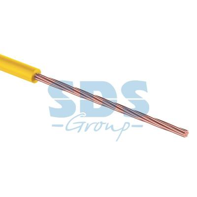 Провод соединительный ПГВА REXANT 1x1 мм круглый 100м желтый