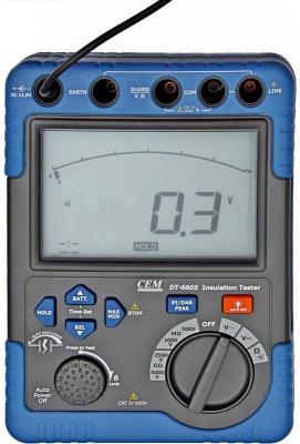 Мегаомметр CEM DT-6605  500/1000/2500/6000В