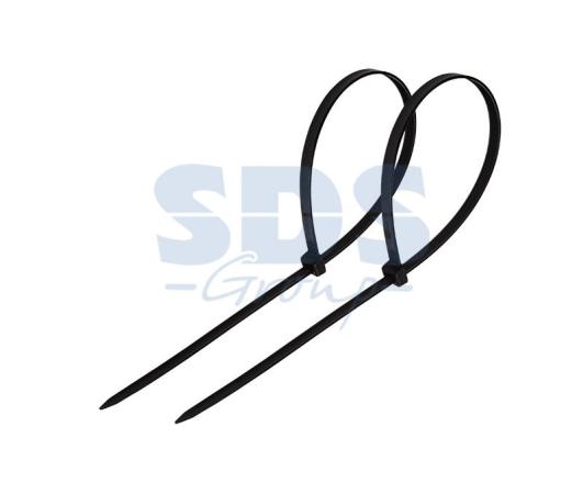 Хомут nylon 150 x 3,6 мм 100 шт чёрный  REXANT