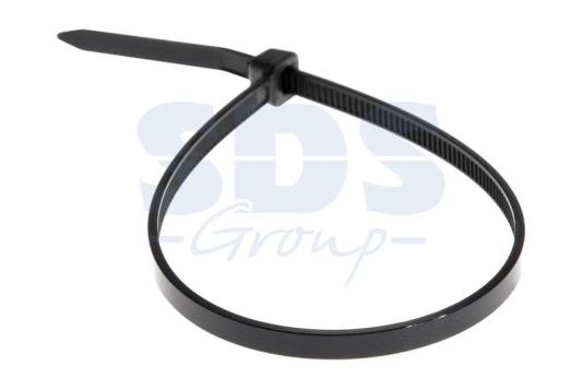 Хомут nylon 200 x 3,6 мм 100 шт чёрный  REXANT