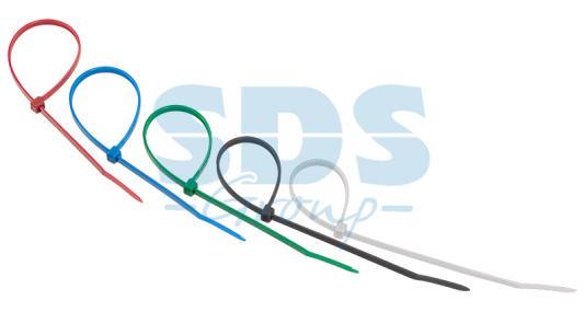 Хомут nylon 200 x 3,6 мм 25шт цветные  REXANT