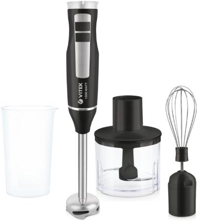 Блендер погружной Vitek VT-8542 1000Вт чёрный
