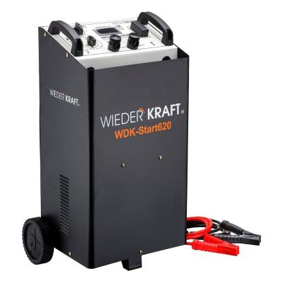 Пуско-зарядное устройство WIEDERKRAFT WDK-Start620  12/24в, 220в,Вес 28кг макс. пуск. ток 620 А.