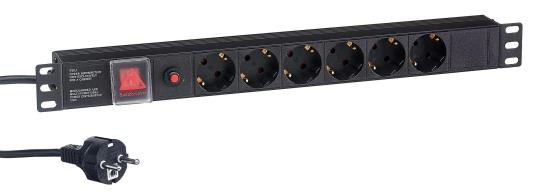 Блок розеток Exegate PDU-19H606 6 розеток 2 м