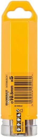 Сверл.п/мет. HSS-E CO10.5х133х87мм,5шт DT4944-QZ DeWalt