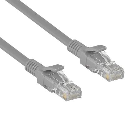 Exegate EX282017RUS Патч-корд Exegate UTP-RJ45-RJ45-5e-CU-15M-GY, UTP, cat.5e, 15м, медь, серый