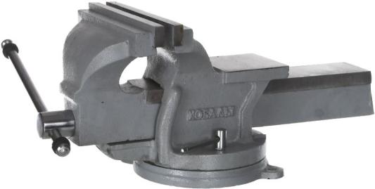 Тиски слесарные КОБАЛЬТ 248-993  поворотные, стальные ширина губок 200 мм, захват 200 мм