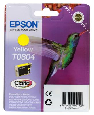 Картридж Epson C13T08044011 330стр Желтый