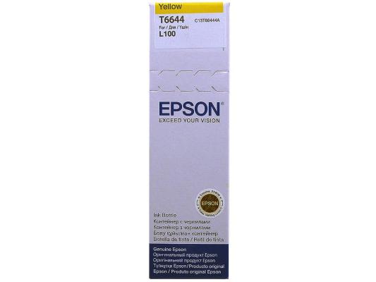 Чернила Epson C13T66444A C13T66444A 7500стр Желтый