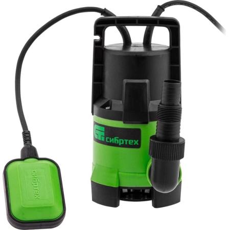 Дренажный насос для грязной воды СДН450-35, 450 Вт, напор 5,5 м, 8000 л/ч// Сибртех