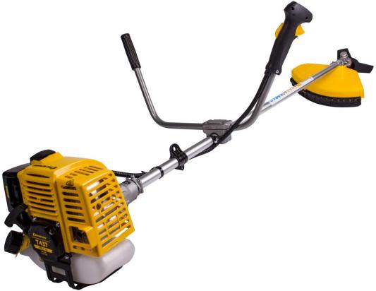 Триммер бензиновый CHAMPION Триммер Т437 (неразъемная 1,25кВт 42,7см3 тримм. головка 3-х лоп. нож ру