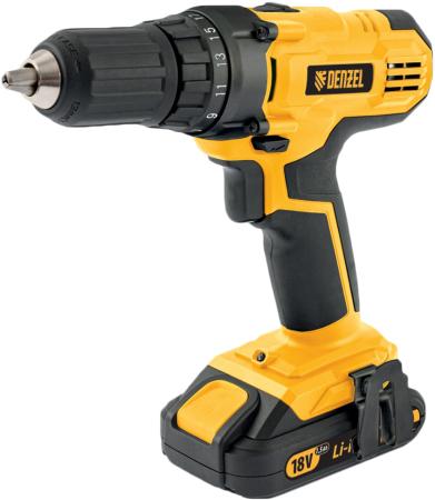 Дрель-шуруповёрт Denzel 26113