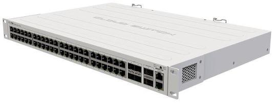 Сетевой коммутатор MIKROTIK Type L3 48x10Base-T / 100Base-TX / 1000Base-T 4xSFP+ 2xQSFP+ CRS354-48G-4S+2Q+RM