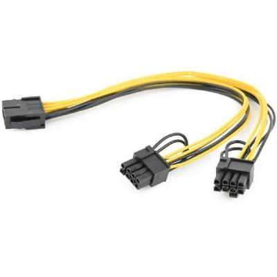 Кабель питания  Cablexpert CC-PSU-85 PCI-Express 6-пин на 6+2 пин x 2 шт., 0.3 м