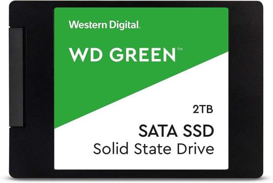 SSD накопитель Western Digital WD Green 2 Tb SATA-III WDS200T2G0A