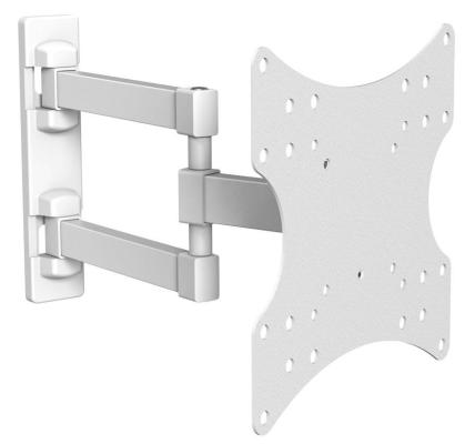 Кронштейн для телевизора Ultramounts UM 867W белый 23"-42" макс.20кг настенный поворот и наклон