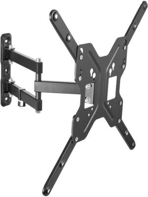 Кронштейн для телевизора Ultramounts UM 905 черный 23"-55" макс.30кг настенный поворотно-выдвижной и наклонный