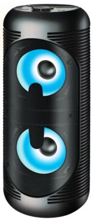 Ginzzu GM-210  Акустическая система, Midi RGB/BT/USB/TF/FM/ДУ