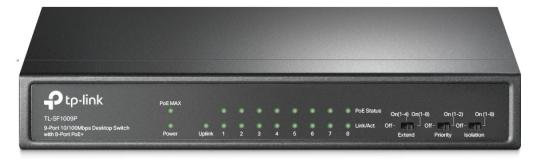 Коммутатор TP-LINK TL-SF1009P