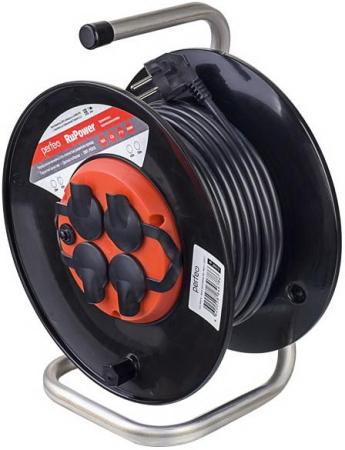Perfeo удлинитель на катушке без заземления "RU POWER",PF_B4677 (20м 4гн с т/з 16А ПВС 3х1,5 IP44 (РБК16))