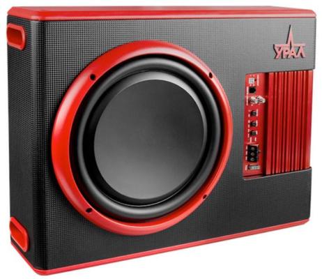 Сабвуфер автомобильный Ural АС-У12А 300Вт активный (30см/12")