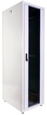 ЦМО Шкаф телекоммуникационный напольный ЭКОНОМ 42U (600 х 800) дверь стекло, дверь металл ШТК-Э-42.6.8-13АА