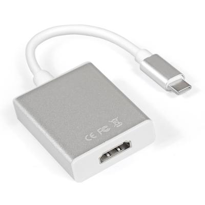 Exegate EX284937RUS Кабель-адаптер Type C-HDMI ExeGate EX-CM-HDMIF-0.15 (USB Type C/19F, 0,15м)
