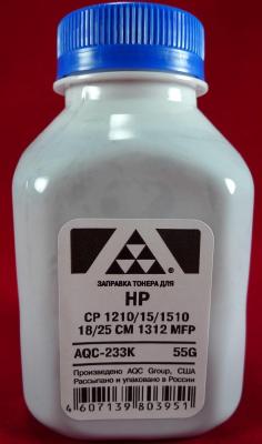 Тонер для картриджей CB540A/CE320A/CF210A/CF210X Black (фл. 55г) AQC-США фас.Россия