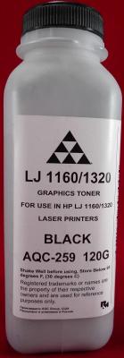 Тонер для картриджей Q5949A, CRG-708 (фл. 120г) AQC-США фас.Россия