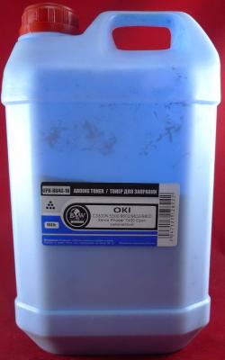 Тонер OKI C3300N/5500/9600/9650/9800, Xerox Phaser 7400 Cyan химический (кан. 1кг) B&W Premium фас.Россия