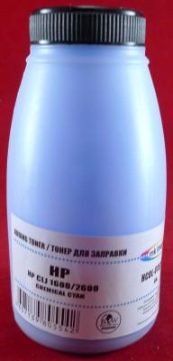 Тонер для картриджей Q6001A Cyan, химический (фл. 80г) B&W Premium Mitsubishi/MKI фас.Россия