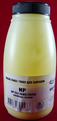 Тонер для картриджей Q6002A Yellow, химический (фл. 80г) B&W Premium Mitsubishi/MKI фас.Россия