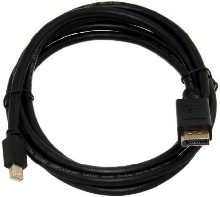 Кабель-переходник 4K*60Hz 1.2V Mini DisplayPort M <--> Display Port M 1,8м Telecom (TA682-1.8M)