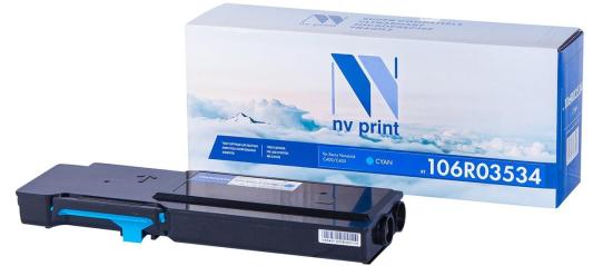 Картридж NV-Print 106R03534 8000стр Голубой