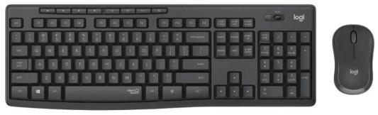 Комплект Logitech MK295 черный USB 920-009807
