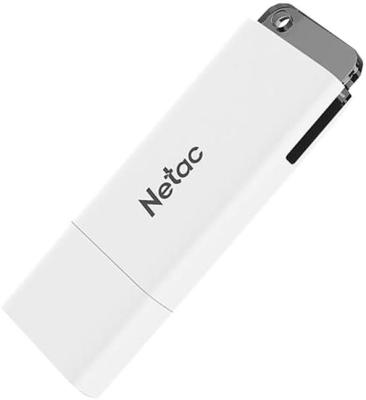 Флешка 8Gb Netac U185 USB 2.0 белый