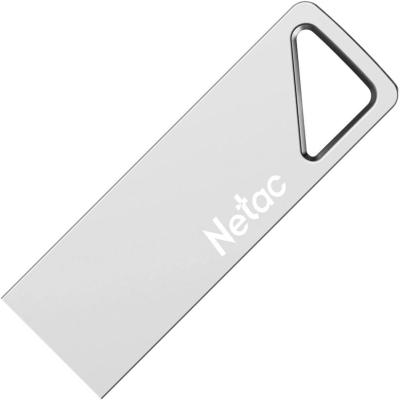 Флеш Диск Netac U326 8Gb <NT03U326N-008G-20PN>, USB2.0, металлическая плоская