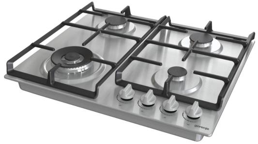 Варочная панель газовая Gorenje GW641EBX серебристый