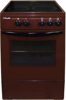 Плита Электрическая Лысьва EF3001MK00 коричневый стеклокерамика (без крышки)