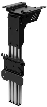 Кронштейн ONKRON/ потолочный СКЛАДНОЙ 10-40" макс 100х100 высота 421,6 мм наклон 90° поворот: 0° Макс нагрузка: 30кг черный