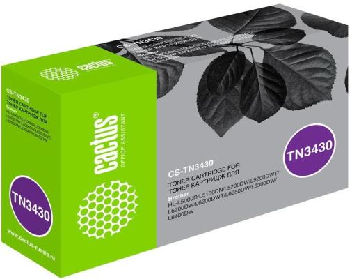Картридж Cactus CS-TN3430 3000стр Черный