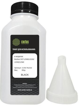 Тонер Cactus CS-RK-TN2335 черный флакон 95гр. (в компл.:флажок) для принтера Brother DCP L2500/L2520/L2540/L2560