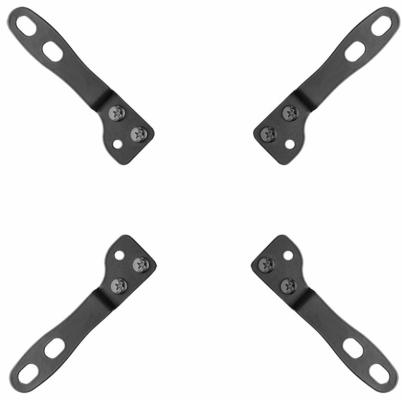 Кронштейн-адаптер для мониторов Onkron A2G черный макс.1.8кг настольный