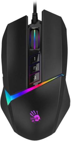 Мышь проводная A4TECH W60 Max чёрный USB