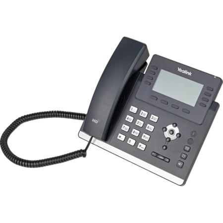 Телефон SIP Yealink SIP-T43U, 12 аккаунтов, 2 порта USB, BLF, PoE, GigE, без БП (SIP-T43U)